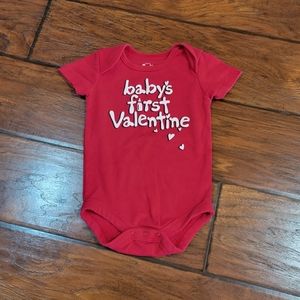 Valentine's onesie